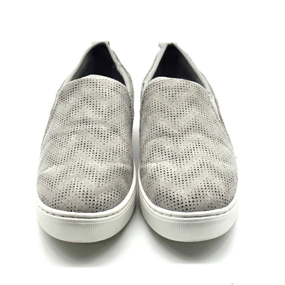Dr.Scholls Nova Slip On Gray white sneakers Women’s Size 7.5M